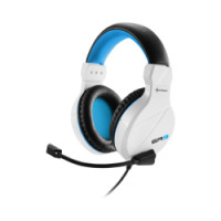 Sharkoon Rush ER3 stereo slušalice s mikrofonom, bijelo-plave